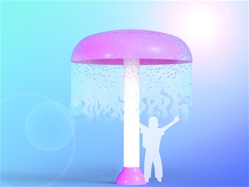 Nấm phun nước_ Aquabrella